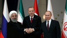露・トルコ・イラン首脳、シリア情勢の安定に向けた協力確認