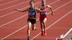 アジア大会＝男子マラソンで井上が金メダル、園田は4位