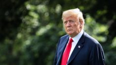 【油彩】トランプ大統領の活躍を描く『沼を渡る』ネット上で話題に