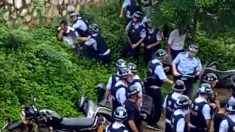 【中国】市民と警察が衝突　ゴム弾使用で負傷者も