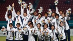 アジア大会＝なでしこが中国下し金メダル、サッカー女子決勝