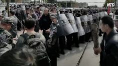 【動画ニュース】平度市の退役軍人デモがさらに激化　当局は武装警官を多数動員