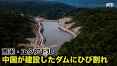 【動画ニュース】エクアドル 中国が建設したダムの７千か所にひび割れ