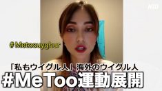 【動画ニュース】「私もウイグル人」海外のウイグル人#MeToo運動展開
