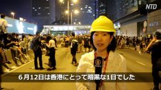 【動画ニュース】「警察の発砲を見て 抗議参加を決心」香港市民