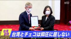 チェコ議長と蔡英文総統会談「台湾とチェコは抑圧に屈しない」