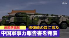 米国防総省が中国軍事力報告書を発表 初めて核弾頭の数に言及【禁聞】