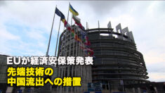 EUが経済安保策発表　先端技術の中国流出への措置