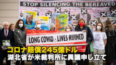 コロナ賠償245億ドル 湖北省が米裁判所に異議申し立て